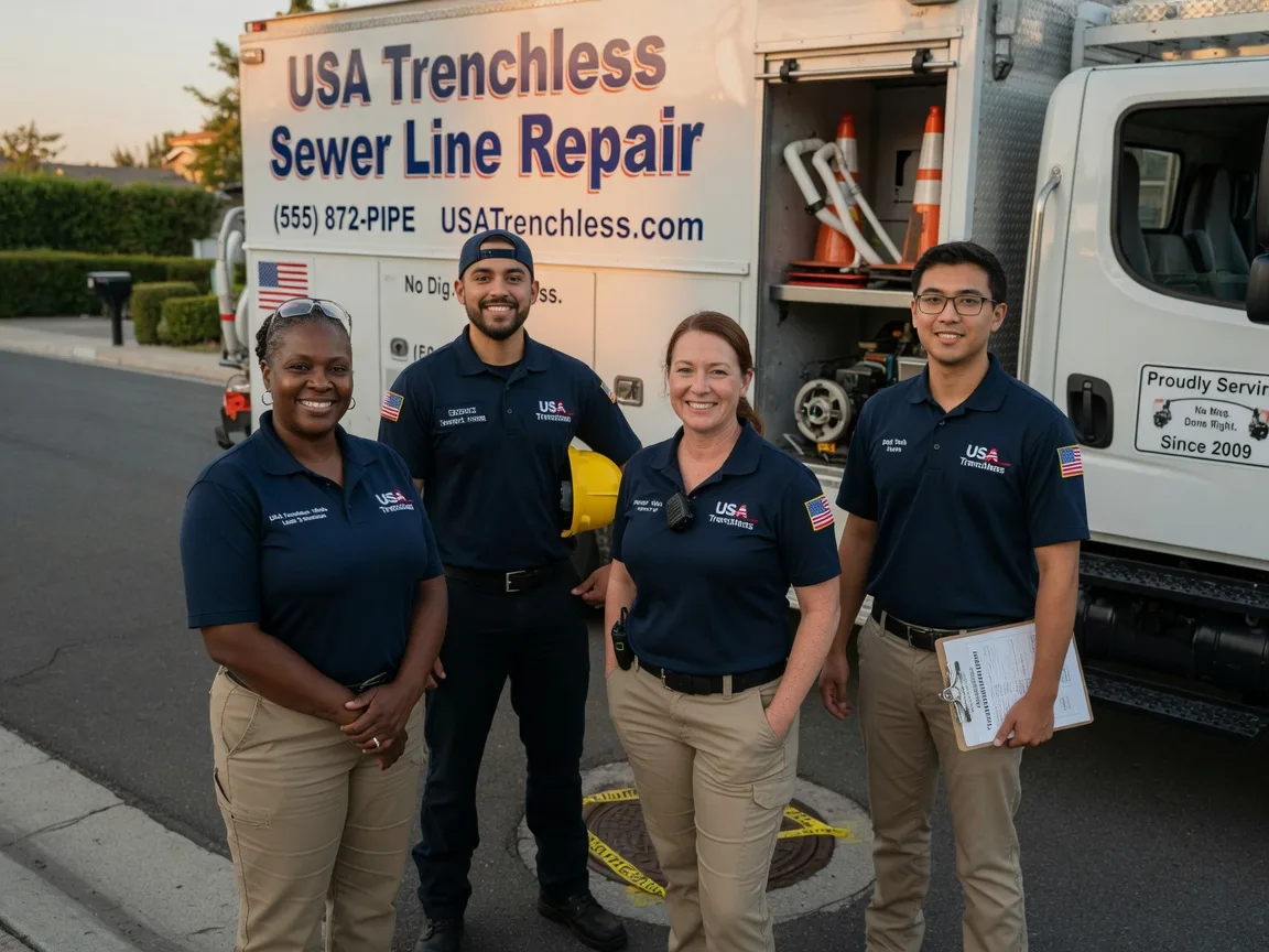 Sewer Line Repair company in Aubrey, AR